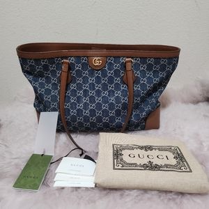 Gucci Ophedia Tote Denim